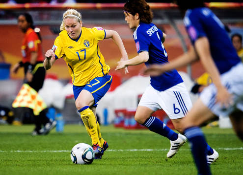 Lisa Dahlkvist, Sverige, Mizuho Sakaguchi, Japan