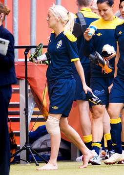 Josefine Öqvist, skada