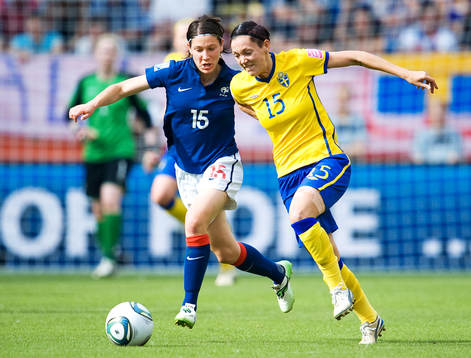Elise Bussaglia, Frankrike, Therese Sjögran, Sverige