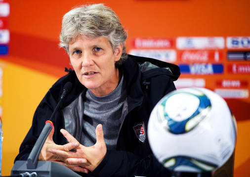 Pia Sundhage, förbundskapten, USA