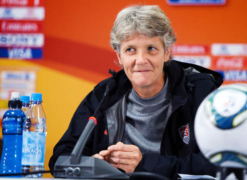 Pia Sundhage, förbundskapten, USA