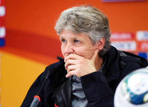 Pia Sundhage, förbundskapten, USA