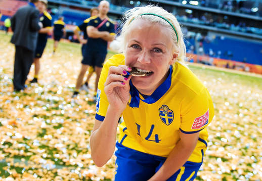 Josefine Öqvist, Sverige, jubel, VM-Brons, brons, medalj