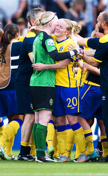 Marie Hammarström, Sverige, jubel, glädje, VM-Brons, brons