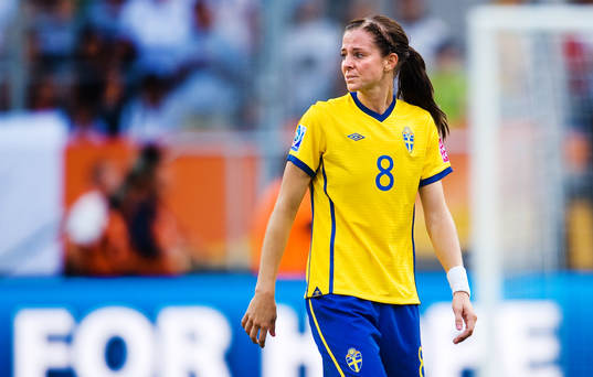 Lotta Schelin, Sverige, jubel, glädjetårar, VM-Brons,