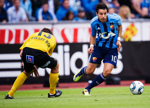 Christer Youssef, Djurgården, lurar Daniel Nicklasson,