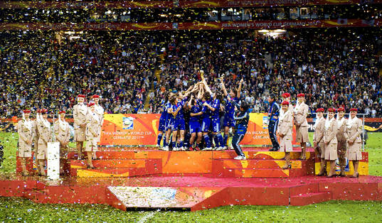 Japan, jubel, VM-guld, guld