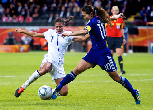 Shannon Boxx, USA, Homare Sawa, Japan