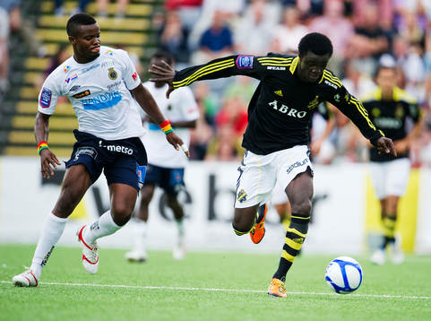 Zakaria Abdullai, Gefle, och Kwame Karikari, AIK