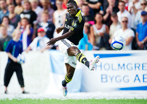 Ibrahim Teteh Bangura, AIK, skjuter