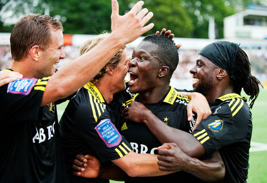 Robert Åhman Persson, Daniel Tjernström, Ibrahim Teteh