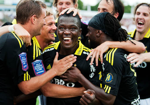 Ibrahim Teteh Bangura, AIK, jubel