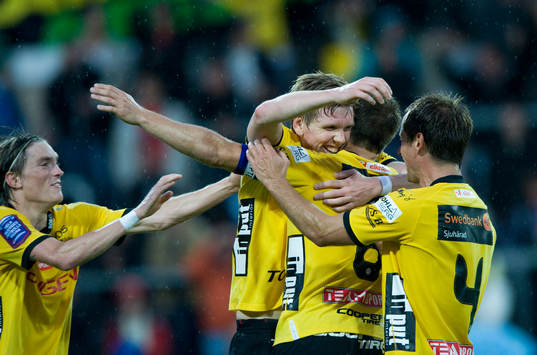1-2, David Elm, jubel, glädje