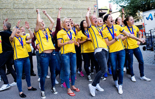 Sverige, jubel