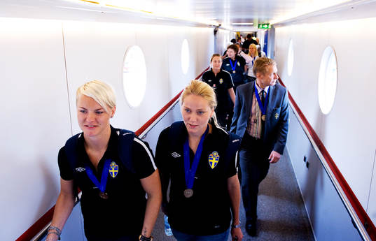Nilla Fischer, Lisa Dahlkvist, Thomas Dennerby,