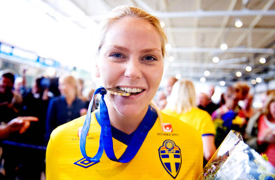 Lisa Dahlkvist, bronsmedalj, brons, medalj