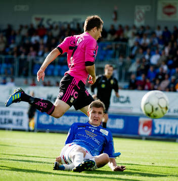 Tobias Hysén, Göteborg och Peter Abelsson, Trelleborg