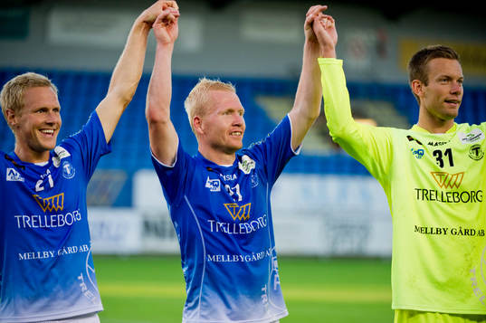 Jubel i  Trelleborg
