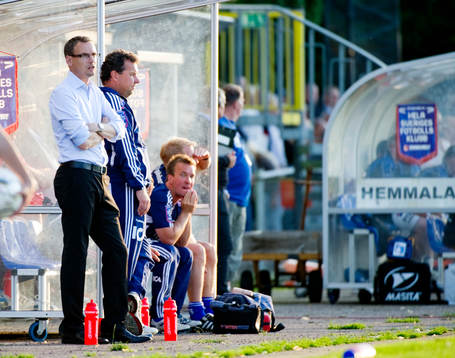Jonas Olsson, tränare Göteborg och Stefan Rehn