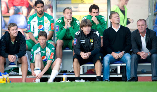 Meriterad Hammarby-bänk, Andreas Dahl, Sinan Ayranci och