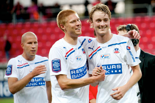 Markus Holgersson, Rasmus Jönsson, Helsingborg, jubel