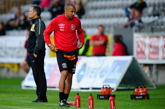 Henrik Larsson, tränare Landskrona
