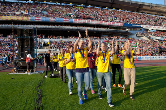 Svenska damlandslaget, Sverige, dam, på Nya Ullevi