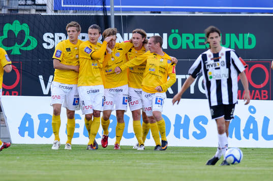 Kristoffer Engléns, Falkenberg, gjorde mål som