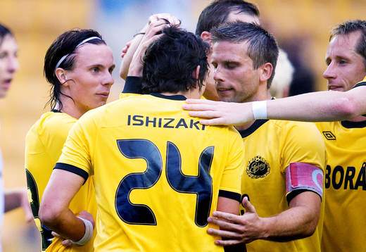 Niklas Hult, Elfsborg, jubel
