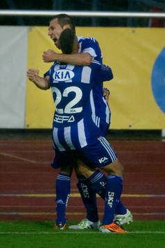Tobias Sana, Stefan Selakovic, Göteborg, jubel