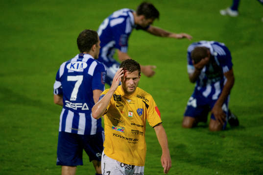 David Svensson, Falkenberg, skada, blod