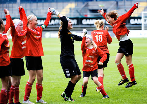 F12, Oulu Nice Soccer, jubel, vinnare Gothia Cup 2011