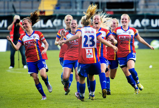 F19, Wisent Girls Soccer Team, jubel. Vinnare Gothia Cup