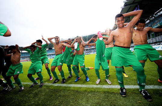P13, Club Reunion, jubel, vinnare, Gothia Cup 2011