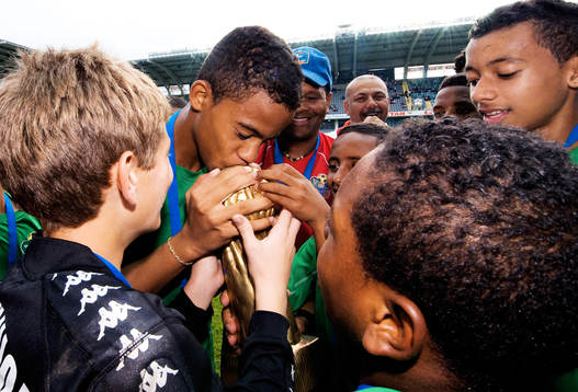 P13, Club Reunion, jubel, vinnare, Gothia Cup 2011