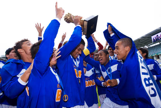 P16, Cruzeiro EC, jubel, guld, Gothia Cup 2011