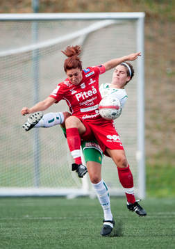 Josefin Johansson, Piteå och Helen Nottebrock, Hammarby