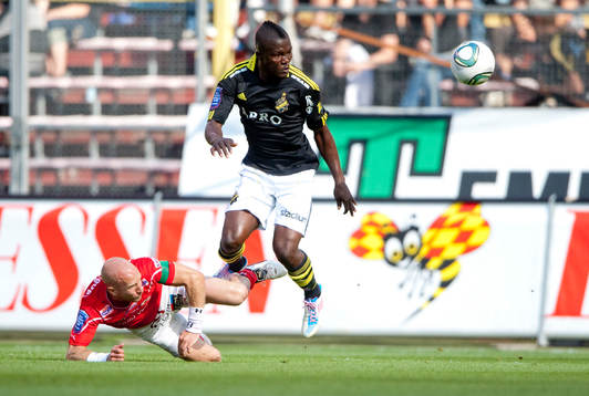 Henrik Rydström, Kalmar och Ibrahim Tete Bangura, AIK