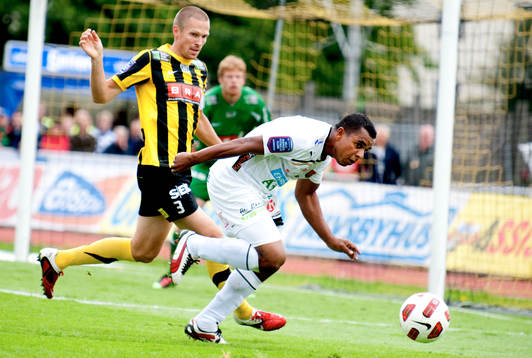 Mattias Östberg, Häcken, Alvaro Santos, Gais