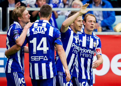 Tobias Hysén, IFK Göteborg, jubel