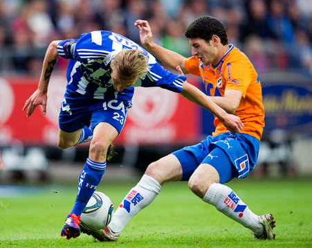 Sebastian Eriksson, IFK Göteborg, Anel Raskaj, Halmstad