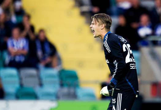 Erik Dahlin, målvakt