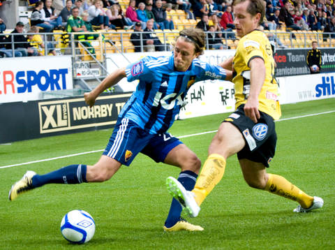 Bläddra bland fler bilder av Fotboll, allsvenskan, Elfsborg - Djurgården