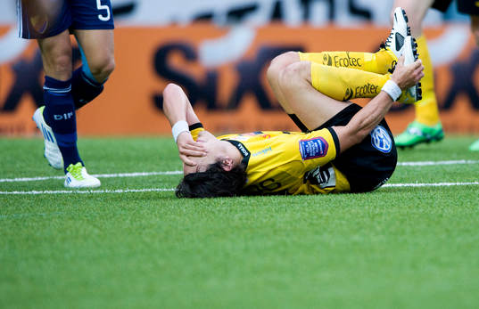 Precis innan Stefan Ishizaki, Elfsborg, avgjorde matchen