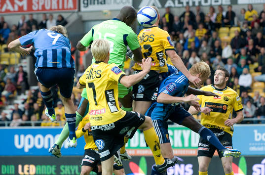 Slutsekunder, Pa Demba Touray, målvakt, Djurgården, är