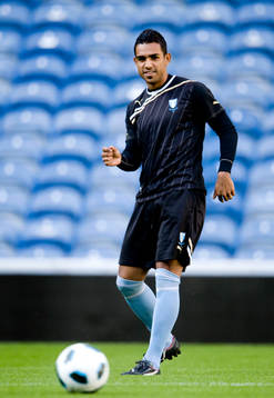 Fotboll, kval till Champions League, Malmö FF i Glasgow,