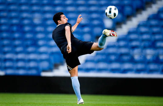 Fotboll, kval till Champions League, Malmö FF i Glasgow,