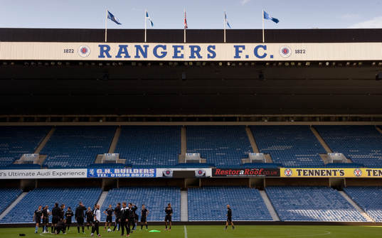 Fotboll, kval till Champions League, Malmö FF i Glasgow,