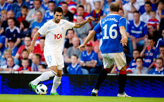 Fotboll, kval till Champions League, Glasgow Rangers -