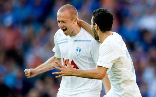 Fotboll, kval till Champions League, Glasgow Rangers -